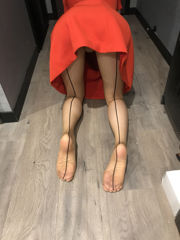 [COS phúc lợi] Silk Foot Blogger Elk_Monroe 2020.07.02 Sexy Line Stockings
