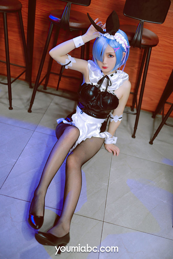 [尤蜜荟YouMiabc] Your balls, Rem Bunny's Tavern