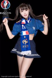 [Push Goddess TGOD] Zhao Xiaomi / Hai Yang / Lulu / Roshan / Yiyi Eva / Zhanru Collection de photos "Football Baby"