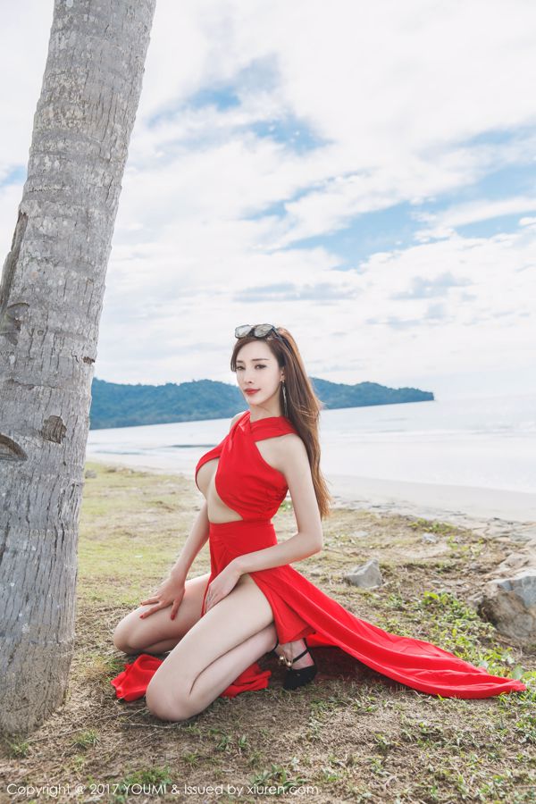 Tu Fei Yuan, Xiaoqiong "Áo tắm ôm sát cơ thể và loạt váy dài lãng mạn" [YouMihui YouMi] Vol.034