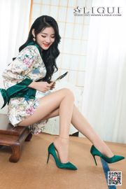 Model nogi Yaya "Kimono and Jade Foot" [丽 柜 Ligui]