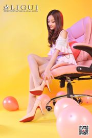[丽 柜 Ligui] Người mẫu Xiao Yang Mi "Pink Girl"
