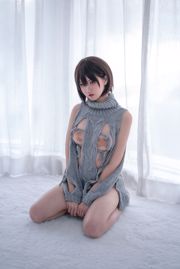 COS girl A Kaori kaOri "sweter bez pleców"