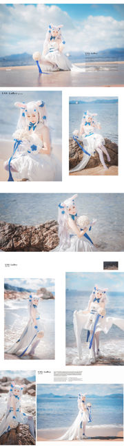 [Net Red COSER] Симпатичное и популярное свадебное платье Coser Noodle Fairy - Lafite