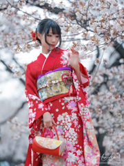 [COS Welfare] Hane Ame Rain Wave - Czerwone Kimono