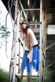 台湾美女模特熊維尼《南港废墟外拍》