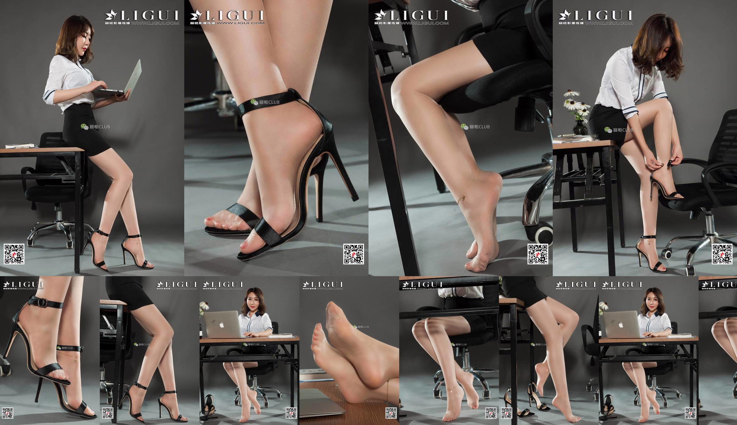 Bein Model Li Mengying "High Heels und schöne Füße" [LIGUI] Internet Beauty No.3c223c Seite 4