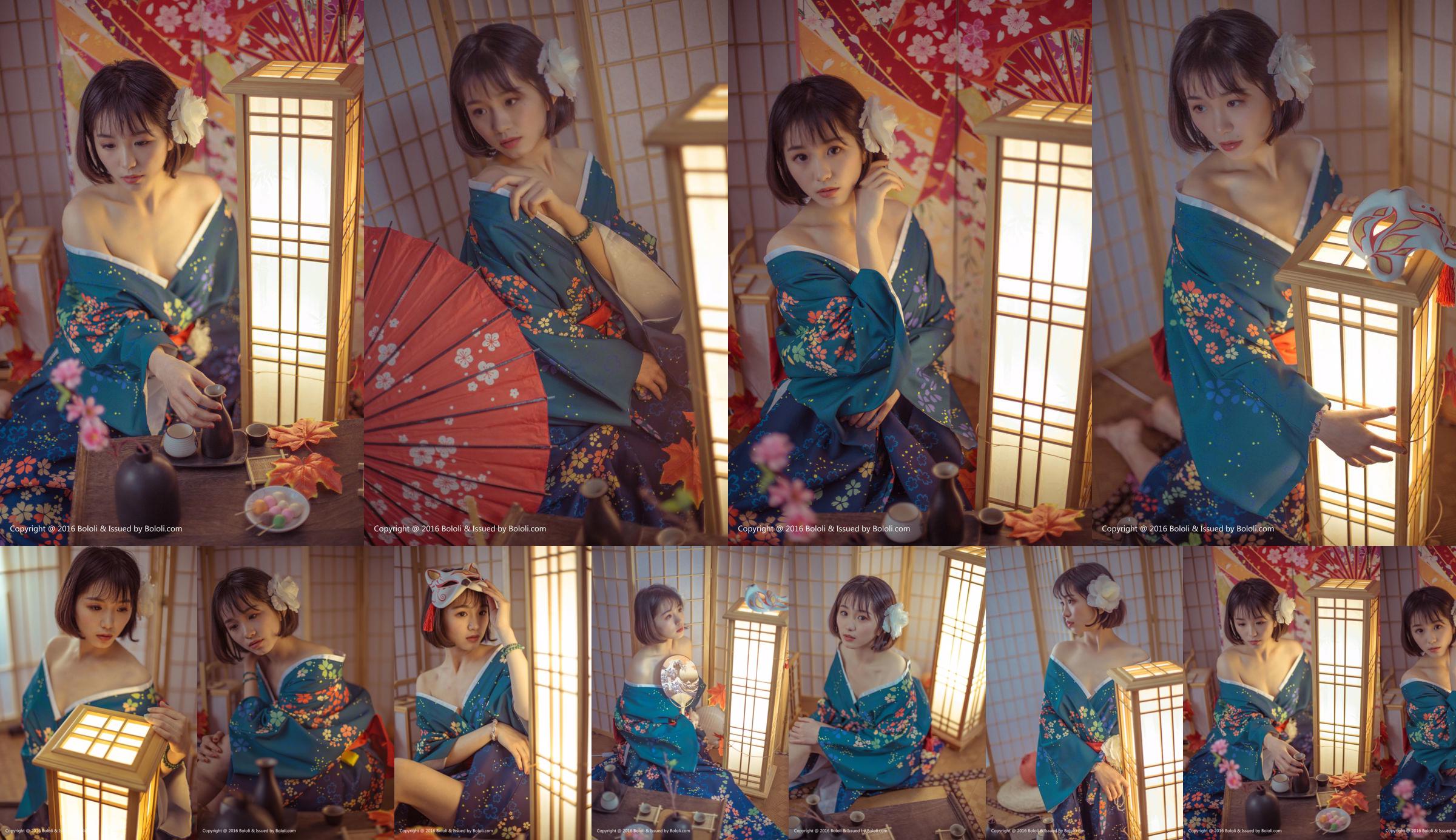 库 库 《Bộ kimono ấm áp của Nhật Bản》 [Hayasha BoLoli] Vol.132 No.ba7386 Trang 1