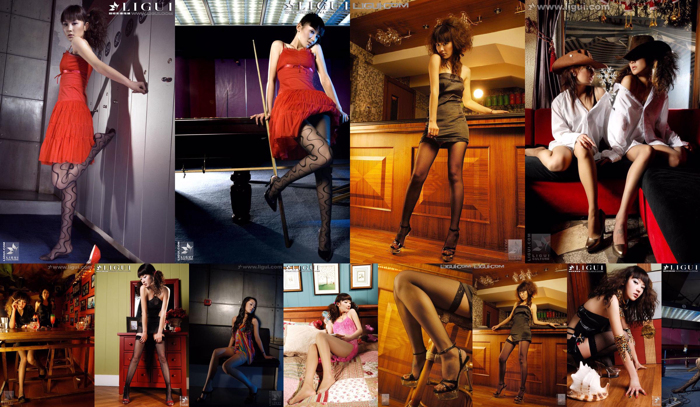 [丽 柜 LiGui] 모델 Mi Huimei, 켈리 "스타킹의 유혹"아름다운 다리와 옥 발 사진 사진 No.10a8a1 페이지 5
