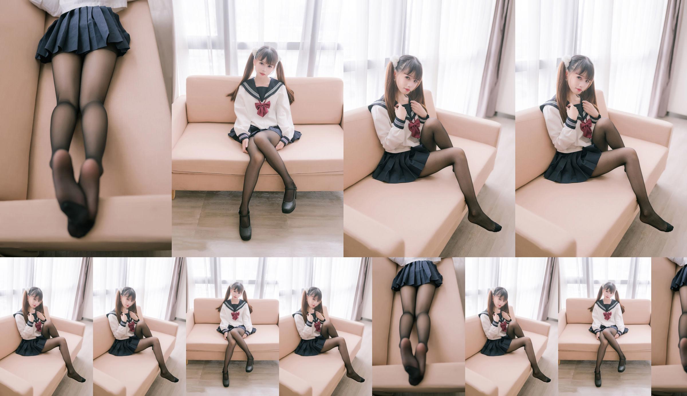 [Meow Candy Movie] JKL.023 Watanabe Yao Yaozi Double Ponytail JK Uniform No.7f84f1 Page 1