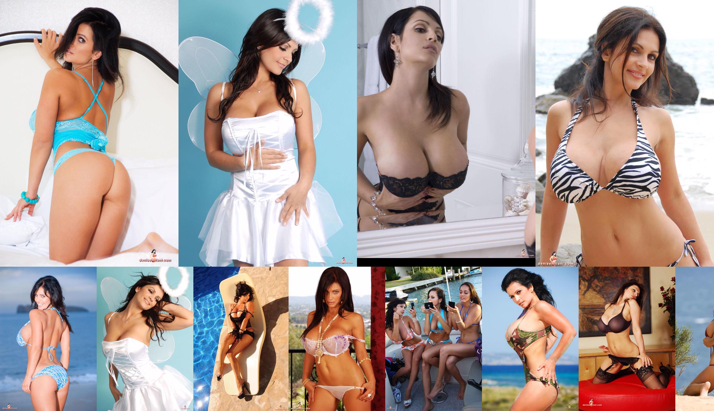 Denise Milani / Denise Milani-Black Lace Tits Stunner No.c2fbf9 หน้า 2