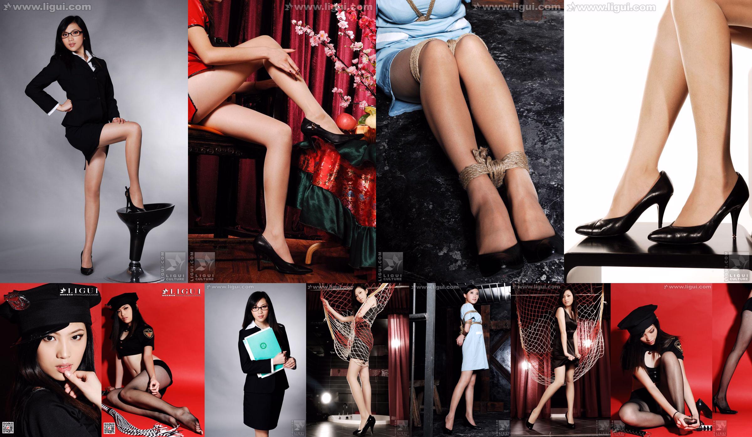 モデル左左「パーフェクトナースプロット」[丽柜LiGui]美しい脚と翡翠の足の写真 No.fc9328 ページ6