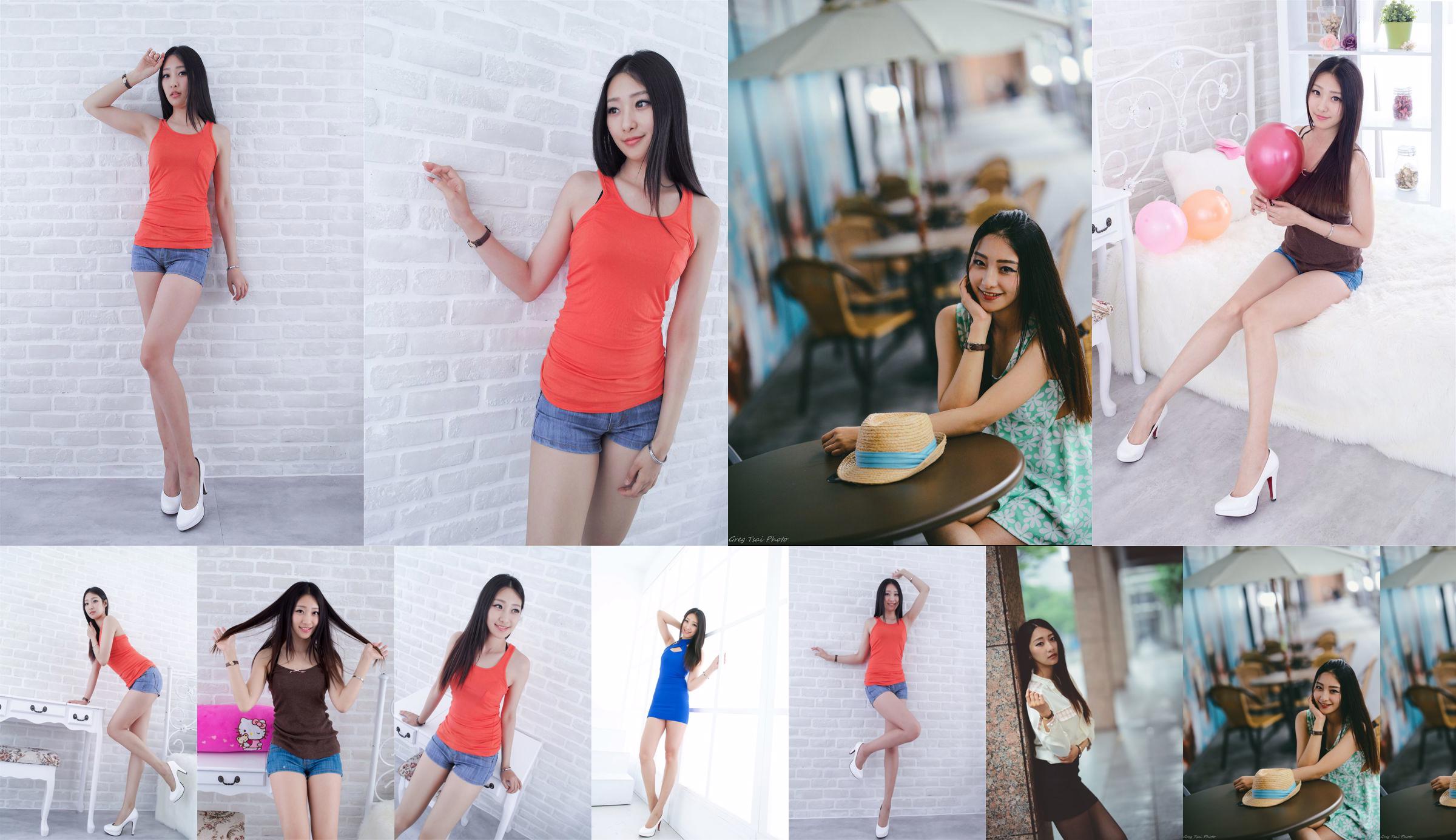 [Taiwan net celebrity beauty] Joan Xiaokui, fresh legs model style + Xinyi street shooting No.689020 Page 1