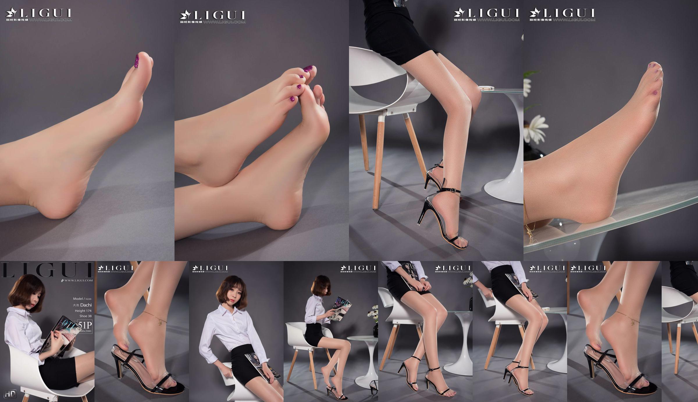 Người mẫu chân Oike "Heo với giày cao gót CV" [Ligui Ligui] Vẻ đẹp Internet No.be200f Trang 1