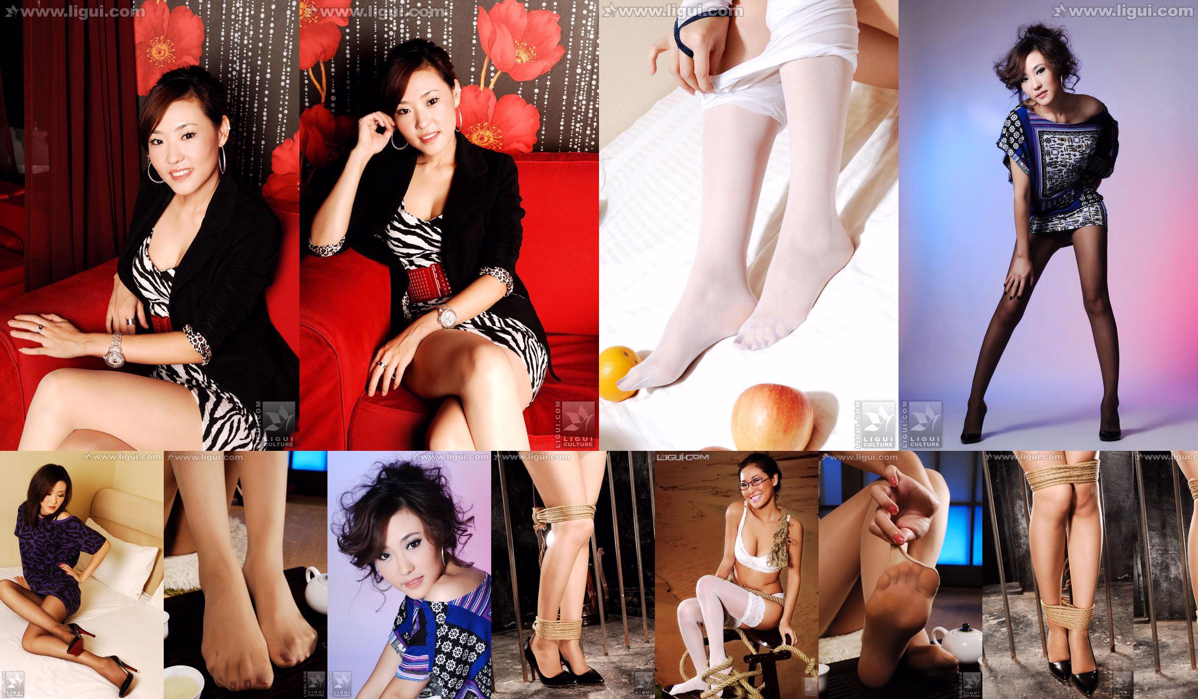Model CoCo "Indulge in it" [丽柜 LiGui] Photo of beautiful legs and jade feet No.9c2ab3 Page 3