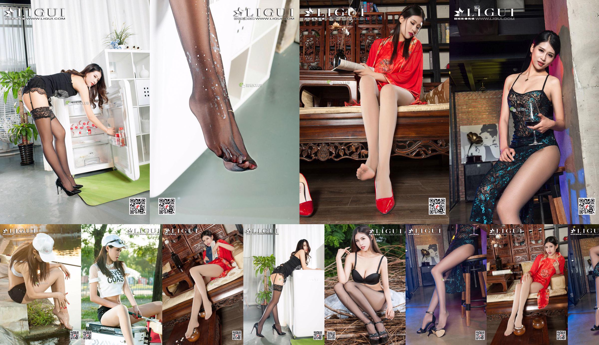 Model Wendy "Sling and Black Silk Feet" [Ligui Ligui] No.066346 Page 1