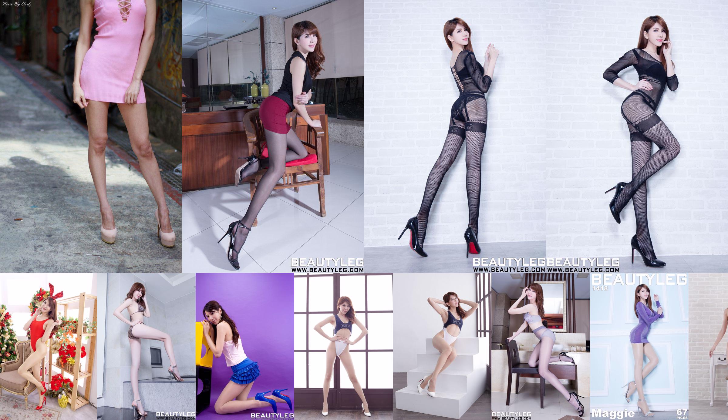 [Modello taiwanese] Maggie Huang Shuhua-Sexy Black Silk + Underwear No.329f06 Pagina 8