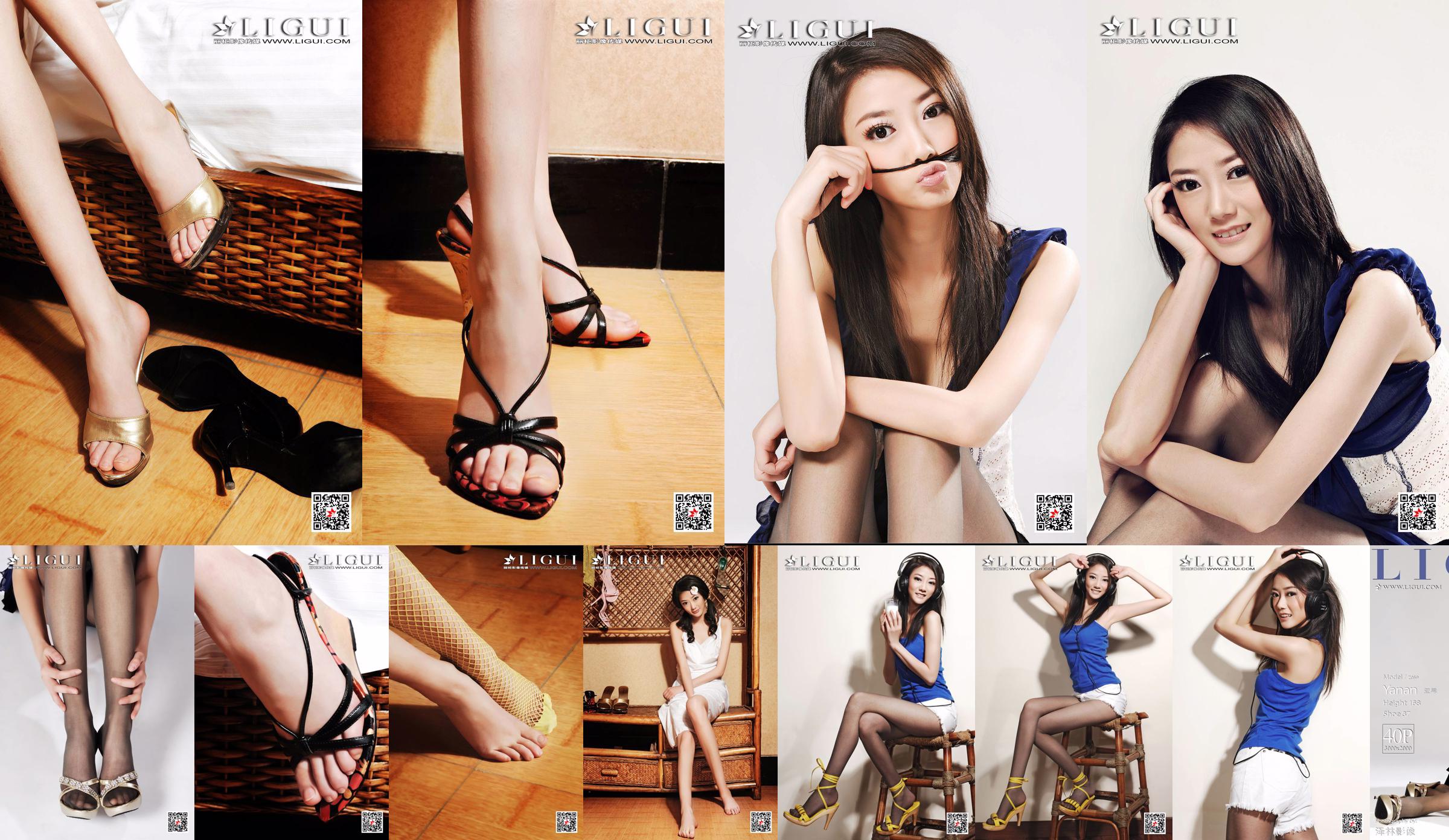 Model Asian "Fruit Girl with Black Silk" [Ligui Ligui] No.09714e Page 1