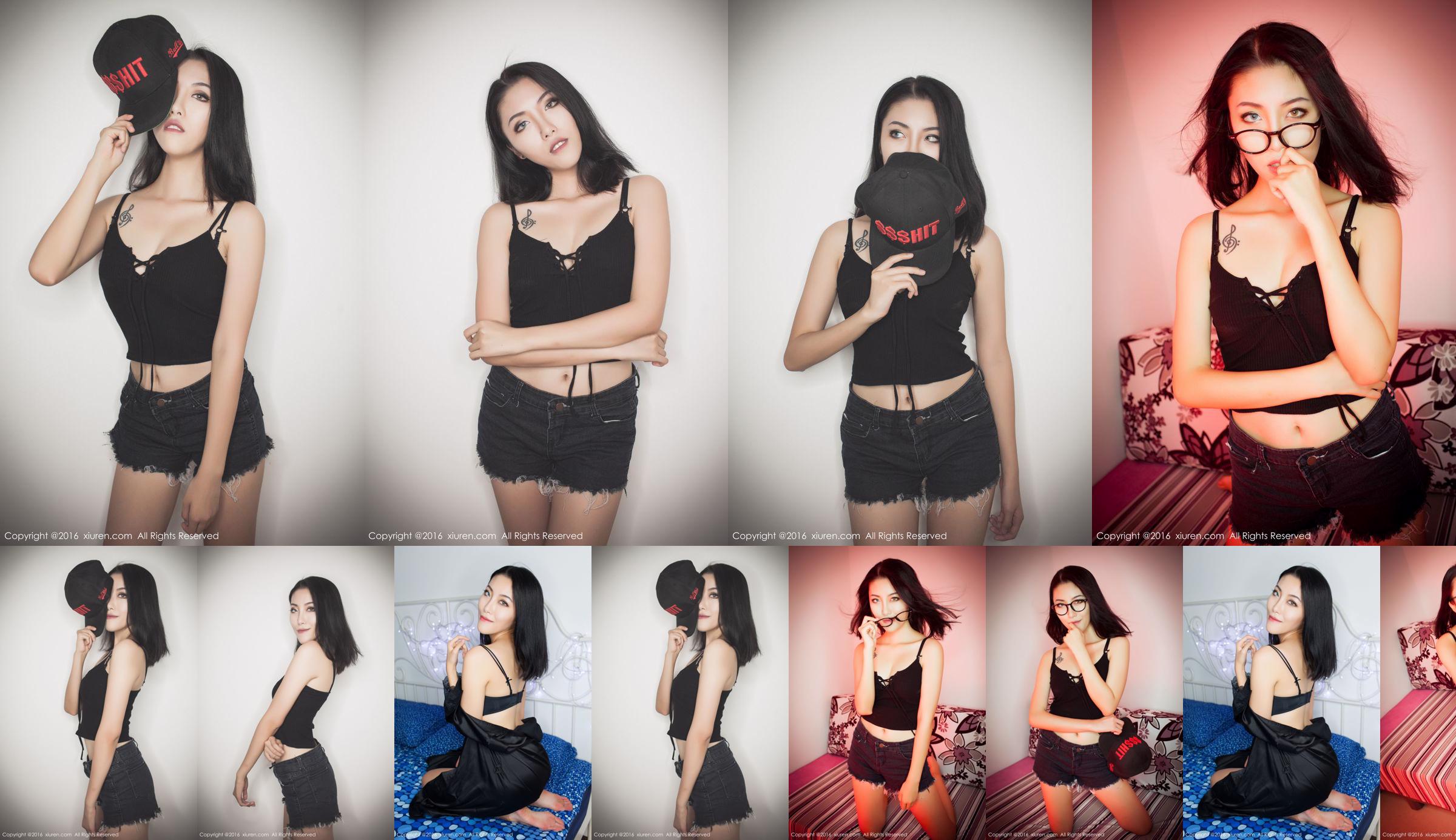 BOBO_xk (Li Qianyao) "Serie de pantalones calientes + ropa interior" [秀人网XiuRen] No.617 No.8d3a30 Página 7