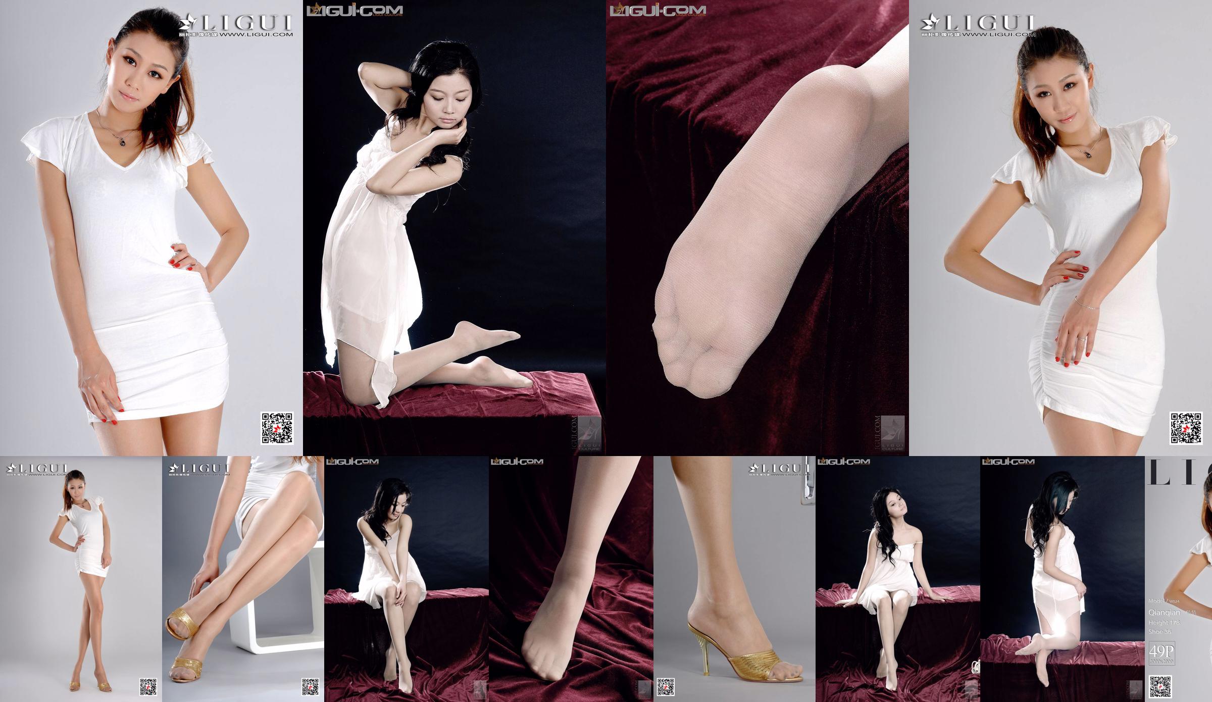 Modelo Qianqian "Chica alta con piernas largas" [LIGUI] Network Beauty No.eed9d8 Página 4