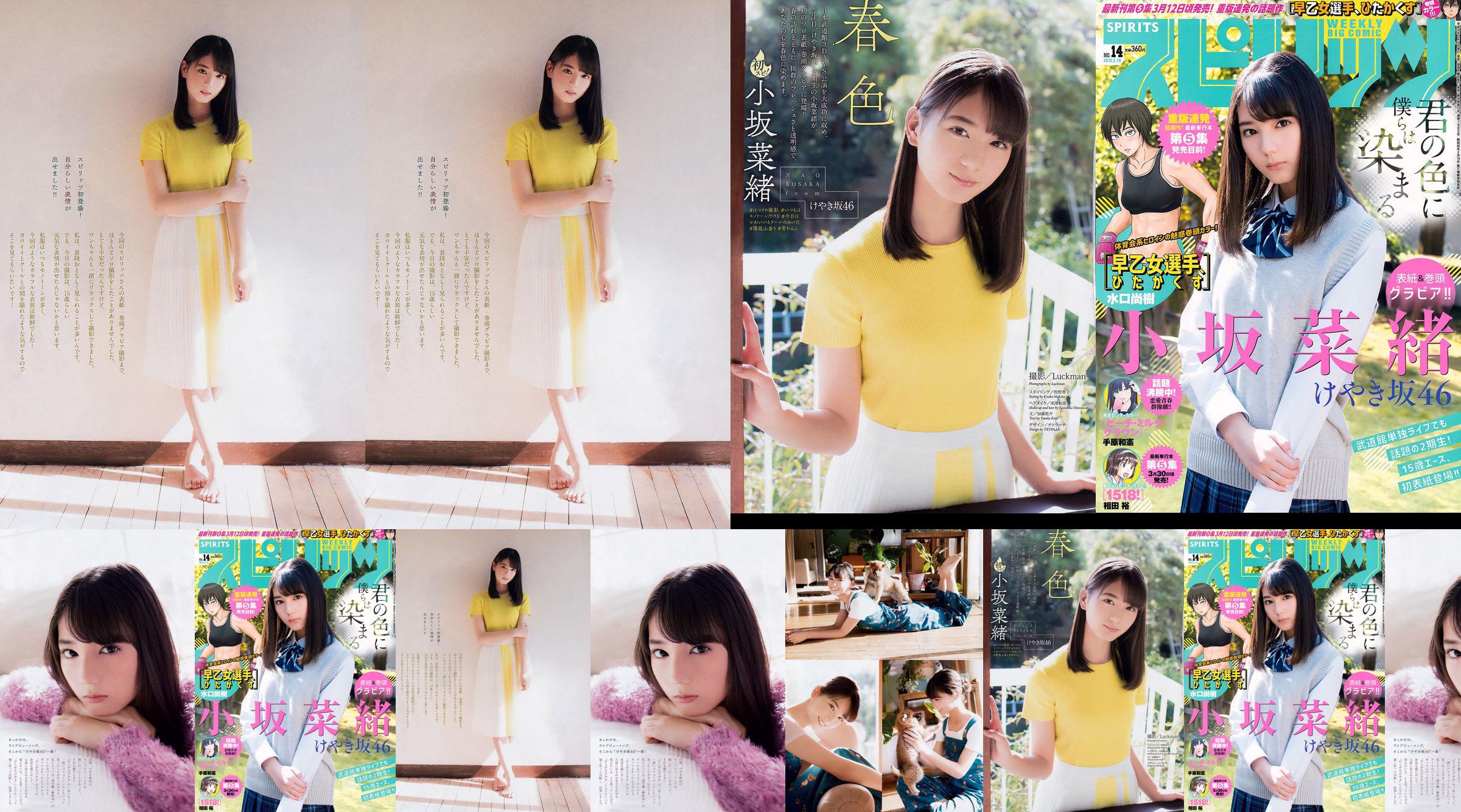 [Weekly Big Comic Spirits] Nao Kosaka 2018 No.14 Photo Magazine No.eec1b7 Pagina 2