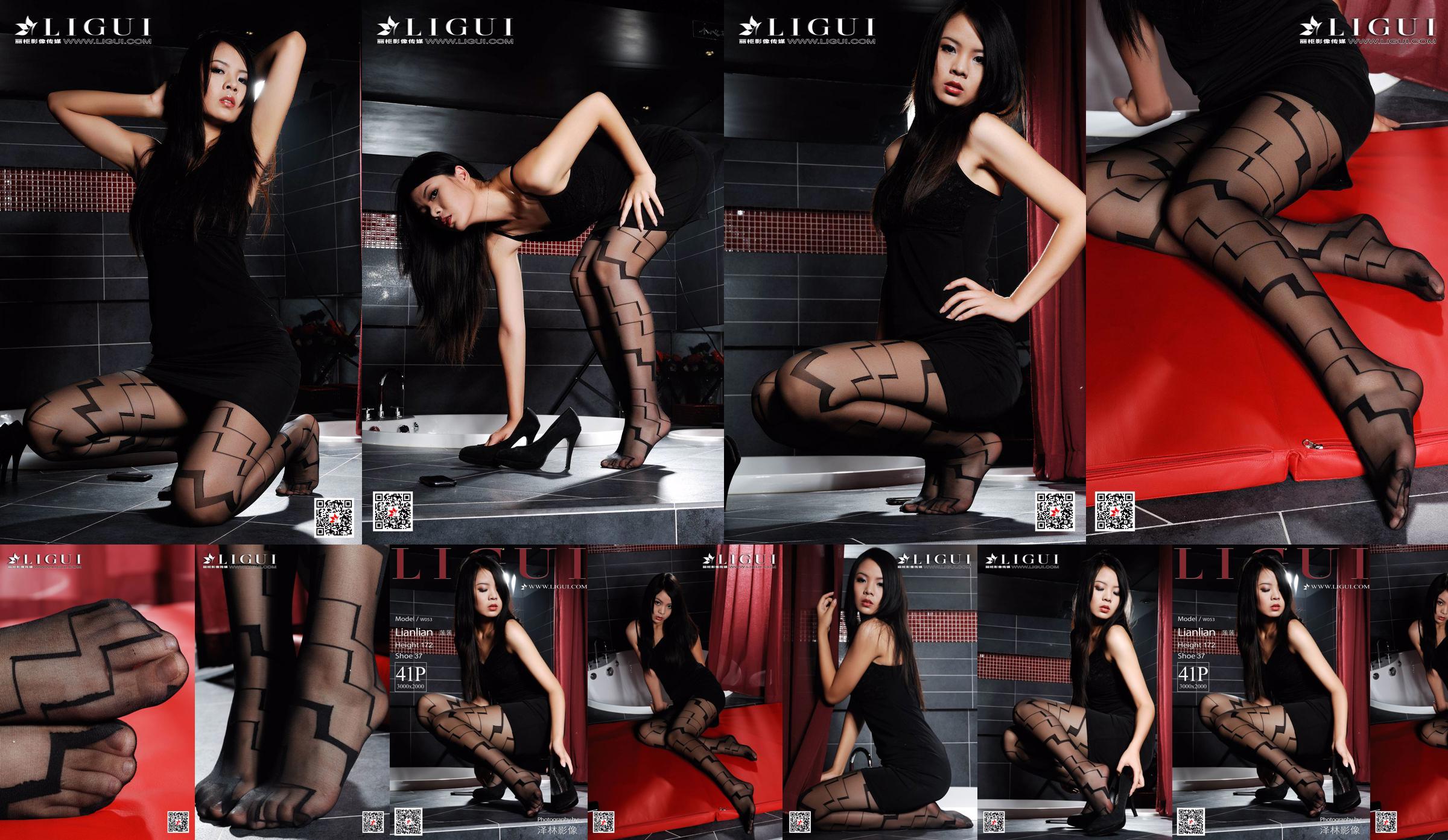 Model Lotus "Black Silk Legs and Feet" [Ligui Ligui] No.4d231d Page 1