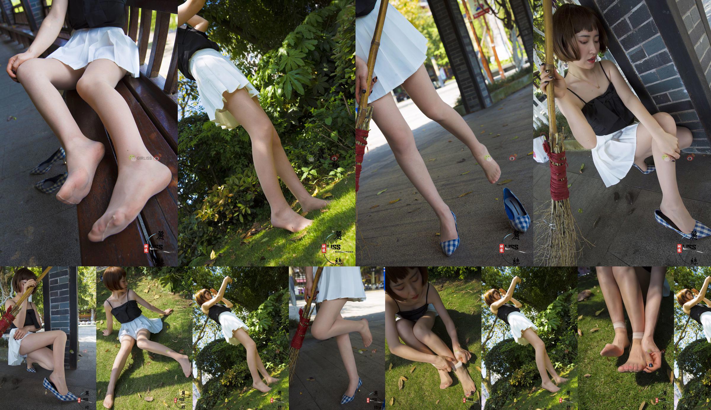 [丽丝 鸝 GIRLISS] Maruko Salami "Langer High Heels" No.c1b9b9 Page 1