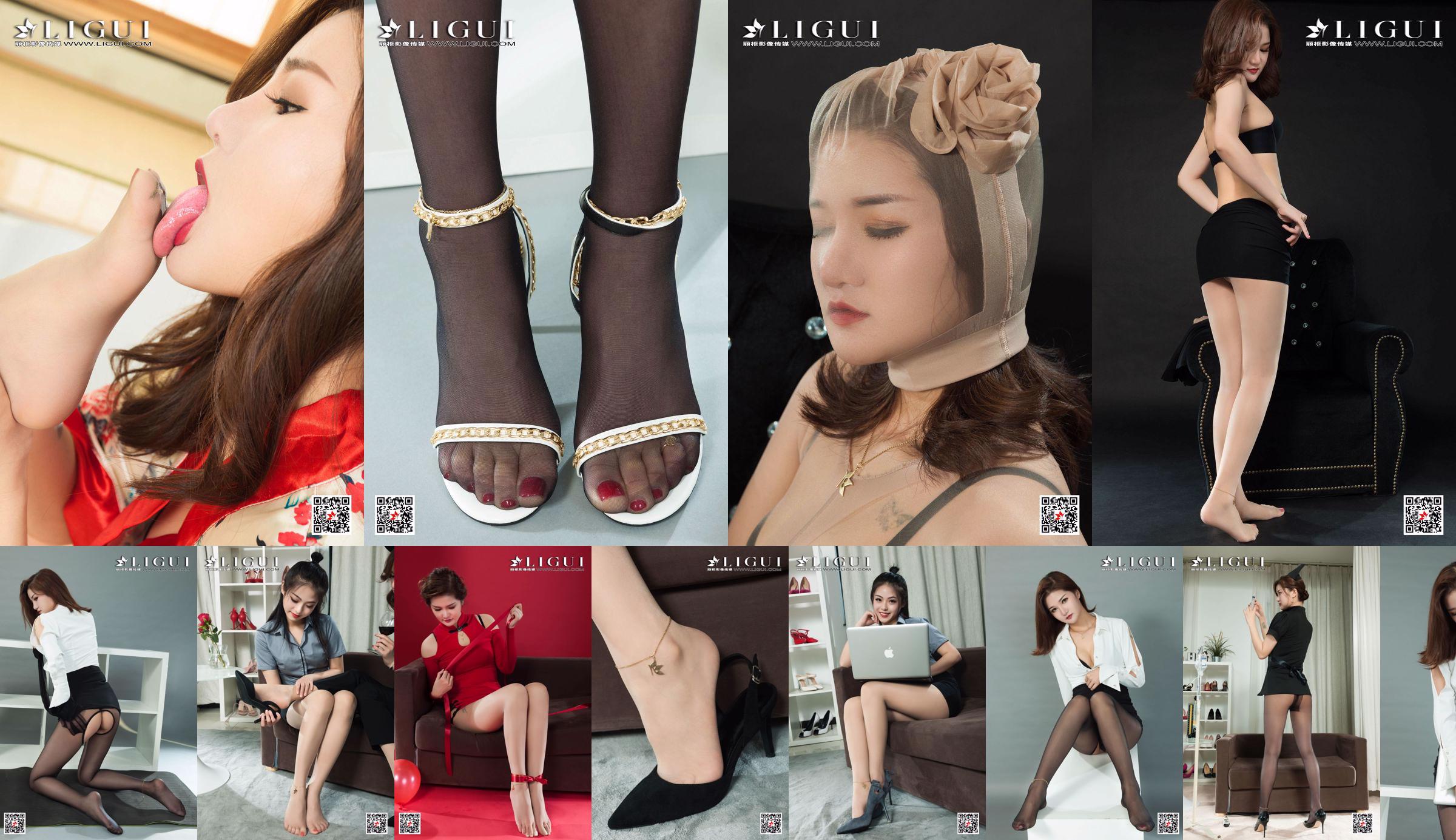 [丽柜Ligui] Network Beauty Model Wen Rui i Pandora No.00bd15 Strona 3