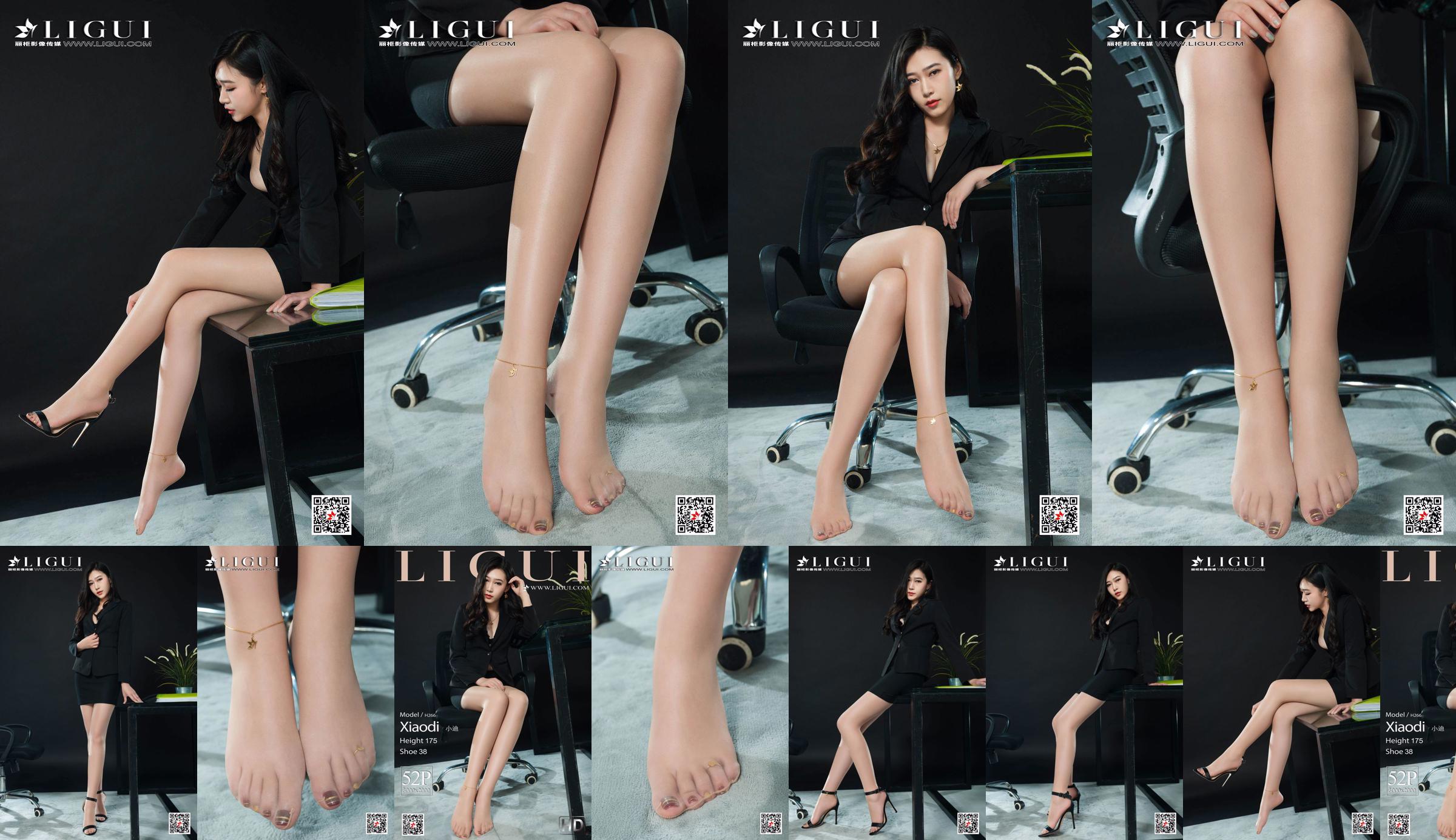 Model Xiao Di "Ross OL High-heeled Legs" [丽 柜 LiGui] Kecantikan Internet No.8c8136 Halaman 24