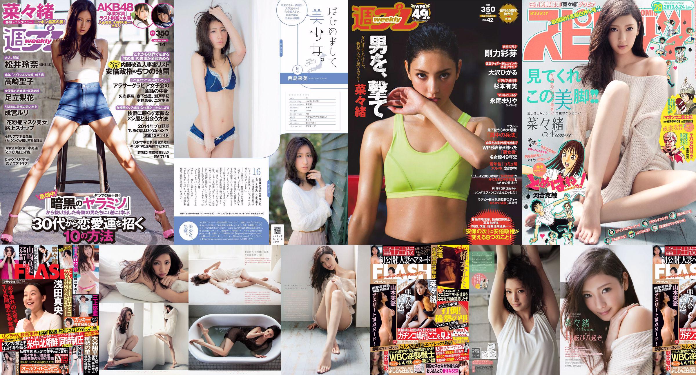 Nanao Rena Matsui Rika Adachi Natsuo Sawada Seiko Takasaki Nekomu Otogi Minami Kojima Ruri Narumiya [Weekly Playboy] 2014 No.14 Photo No.9361e3 Page 1