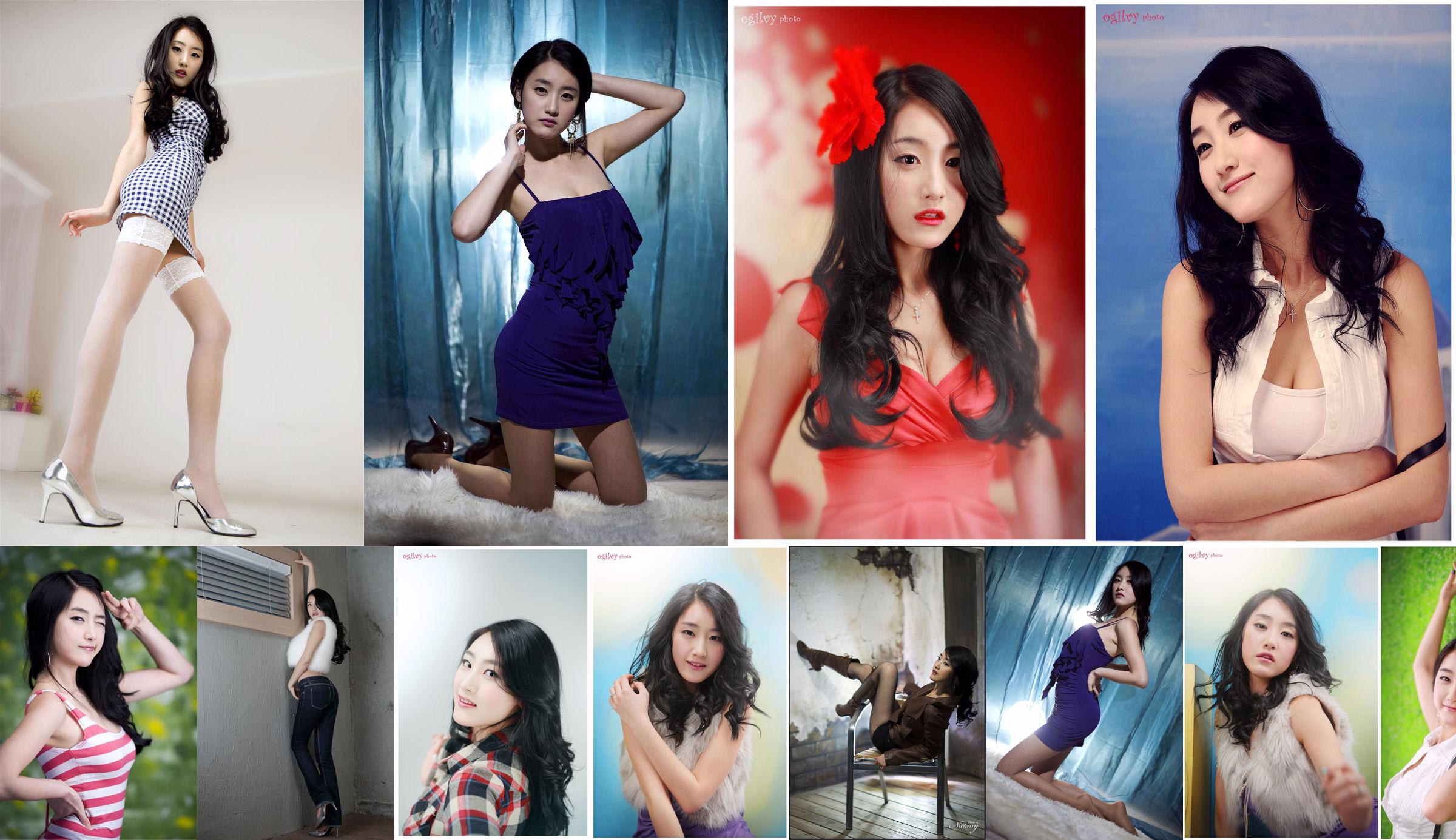 [Koreaans model] Choi Zhixiang Striped Photo Picture No.2a36fd Pagina 1